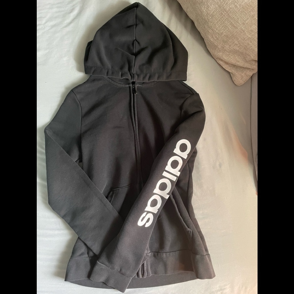 Adidas zip up jacket size small
